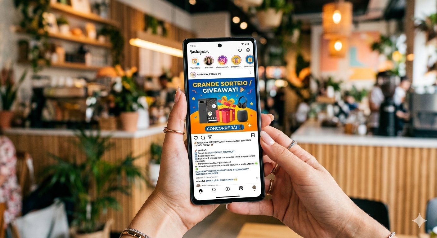 Sorteios nas redes sociais: o que diz a lei em Portugal sobre giveaways